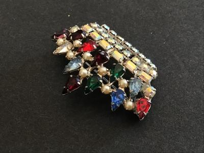Vintage David Crown Brooch
