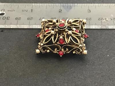 Beautiful Vintage JJ Brooch