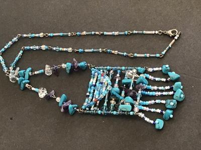 Beaded Purse Necklace
