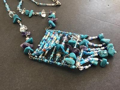 Beaded Purse Necklace