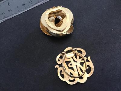 Scarf Clips Vintage