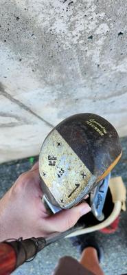 Small Vintage Golf Bag With Clubs