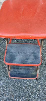 Vintage Cosco Step Stool Chair