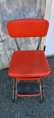 Vintage Cosco Step Stool Chair