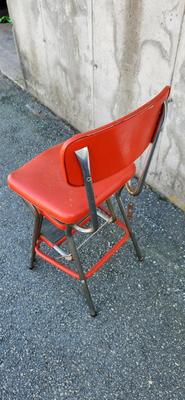 Vintage Cosco Step Stool Chair