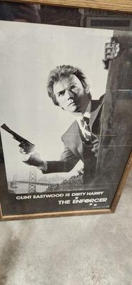 The Enforcer Clint Eastwood Framed Poster