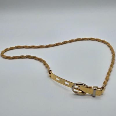 LOT 101: Vintage Metal Belts