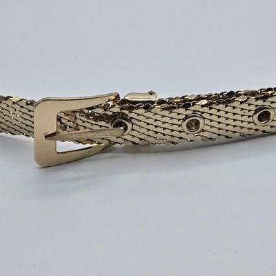 LOT 101: Vintage Metal Belts