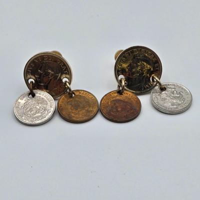 LOT 103: Vintage Bracelets with Matching Clip Earrings and Brooches with Matching Clip Earrings