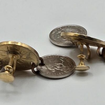 LOT 103: Vintage Bracelets with Matching Clip Earrings and Brooches with Matching Clip Earrings