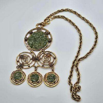 LOT 105: Multiple Vintage Necklaces