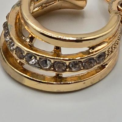 LOT 107: Vintage Clip on Earrings Including Trifari and More
