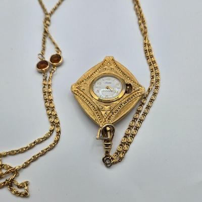 LOT 111: Multiple Watch Necklaces, Watches, and More