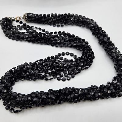 LOT 114: Vintage Jewelry Including Necklaces, Clip Earrings, and More