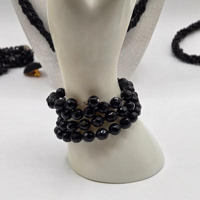 LOT 114: Vintage Jewelry Including Necklaces, Clip Earrings, and More