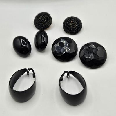 LOT 114: Vintage Jewelry Including Necklaces, Clip Earrings, and More