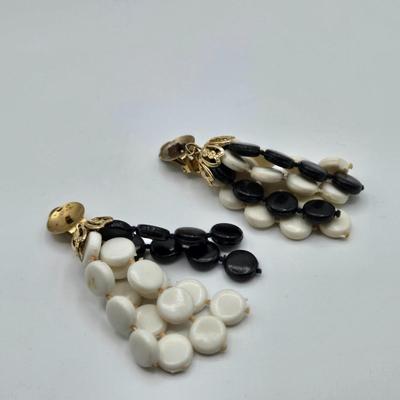 LOT 114: Vintage Jewelry Including Necklaces, Clip Earrings, and More