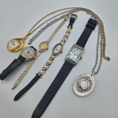 LOT 143: Vintage Watches and Watch Necklaces