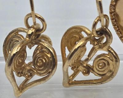 LOT 145: Multiple Pairs of Pierced Earrings