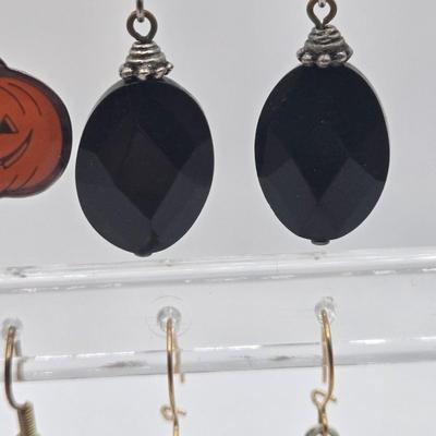 LOT 145: Multiple Pairs of Pierced Earrings