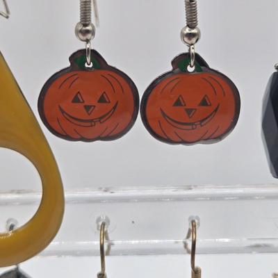 LOT 145: Multiple Pairs of Pierced Earrings