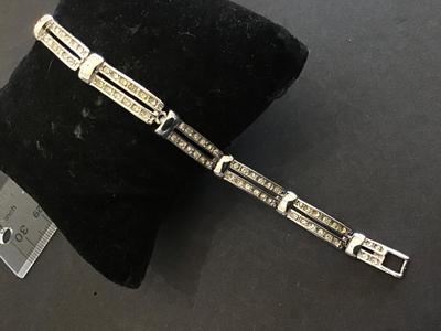 Rhinestone Tennis Bracelet