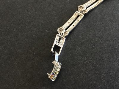Rhinestone Tennis Bracelet