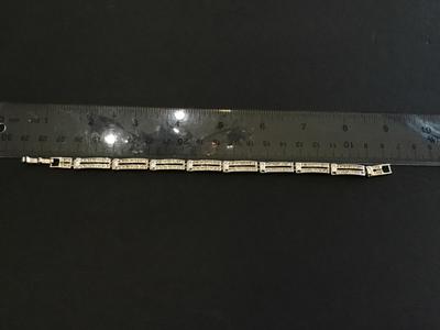 Rhinestone Tennis Bracelet