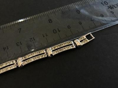 Rhinestone Tennis Bracelet