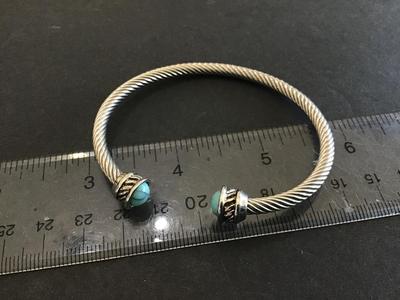 Cable Cuff Bracelet
