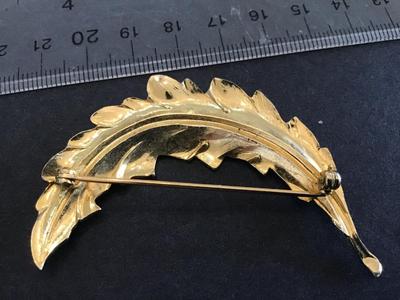 Feather Brooch