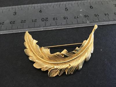 Feather Brooch