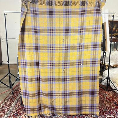 Sale Photo Thumbnail #1545: ANTA blanket has multiple holes
Faribo blanket: 68" wide x 90" long in good condition