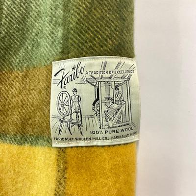 Sale Photo Thumbnail #1546: ANTA blanket has multiple holes
Faribo blanket: 68" wide x 90" long in good condition