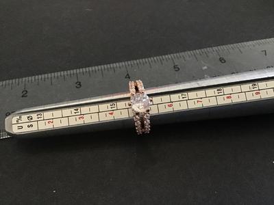 Rose Gold Tone Fashion Ring New