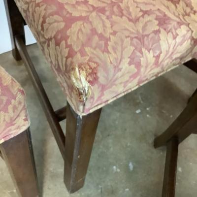 Sale Photo Thumbnail #1579: Kittinger Chippendale chairs are high-quality reproductions of 18th-century Chippendale furniture, known for their elegance and craftsmanship. These chairs are made by the Kittinger Furniture Company, which has a long history of producing fine furniture i