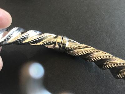 Milor Italy Cuff Bronze Marked