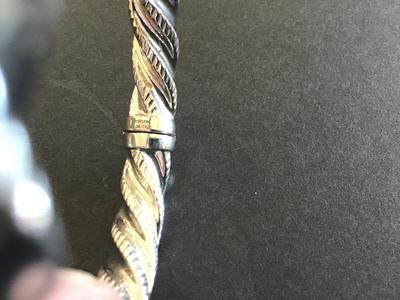 Milor Italy Cuff Bronze Marked