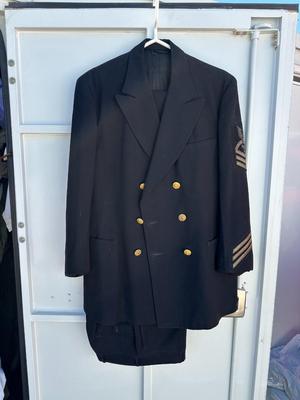 US NAVY TORPEDOMAN'S DRESS BLUE