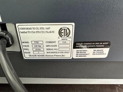 HORIZON T701 TREADMILL
