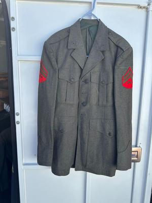 VINTAGE UNITED STATED MARINE CORPS SERVICE “ALPHA” JACKET
