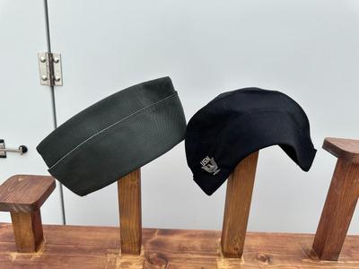 U.S. ARMY GARRISON CAP AND U.S.N. GARRISON CAP