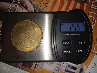 1882 trade dollar only coin that I suspect is NOT REAL!