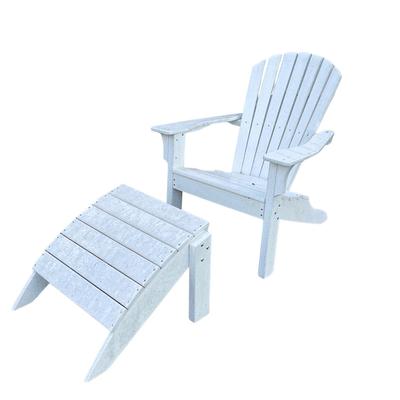 Sale Photo Thumbnail #1627: Made of environment recycled plastic
Measurements:
Chair is 31.5" in width, 30"in depth, 37.5"in height, 16"in seat height
Ottoman is 22" in width, 24.5" in length, 16"in height