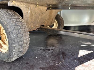 TOW BEHIND DUMP CART