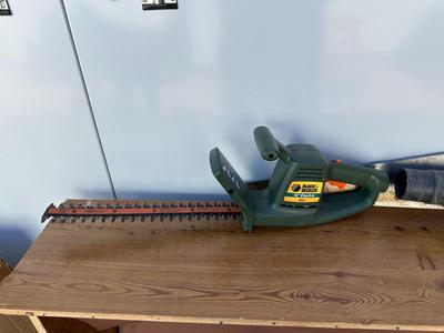 GASOLINE POWER BLOWER, ELECTRIC HEDGE TRIMMERS, LOPERS AND MORE