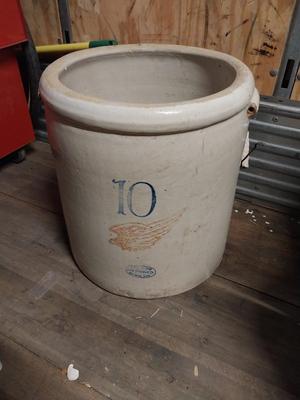 #10 RED WING CROCK BY UNION STONEWARE CO