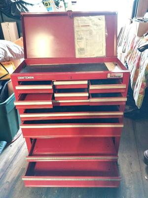 CRAFTSMAN TWO PIECE STACKABLE TOOLBOX