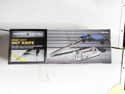 CHICAGO ELECTRIC HEAVY DUTY HOT KNIFE