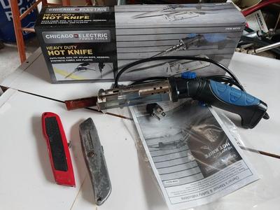 CHICAGO ELECTRIC HEAVY DUTY HOT KNIFE
